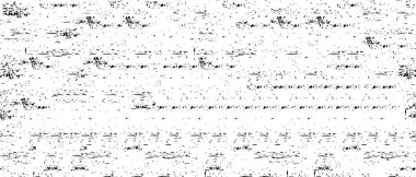 Grunge üst üste biniyor. Soyut siyah-beyaz vektör arkaplanı. Çatlak, leke ve noktalarda kirli desenli tek renkli klasik yüzey. Karanlık korku tarzında eski bir duvar.