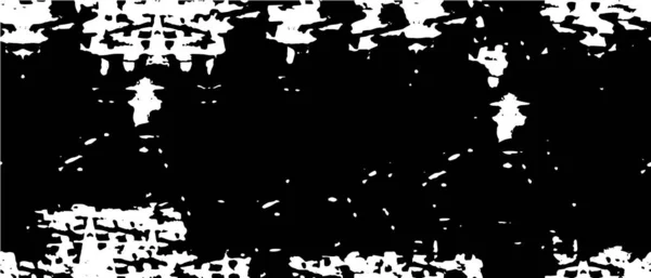 Grunge Ασπρόμαυρο Διάνυσμα Αστικού Στυλ Αφηρημένη Υφή Ρωγμή Σκούρο Μονόχρωμο — Διανυσματικό Αρχείο