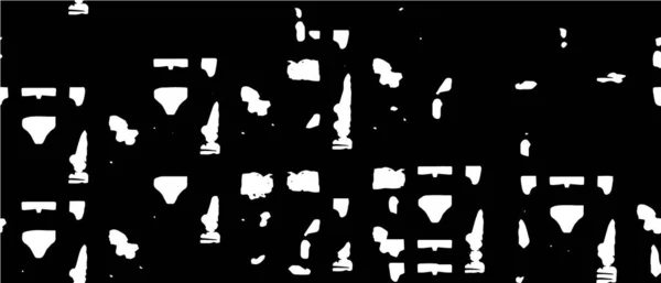 Textura Pintura Blanco Negro Fondo Abstracto — Archivo Imágenes Vectoriales