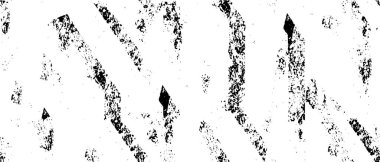 Grunge üst üste biniyor. Soyut siyah-beyaz vektör arkaplanı. Çatlak, leke ve noktalarda kirli desenli tek renkli klasik yüzey. Karanlık korku tarzında eski bir duvar.