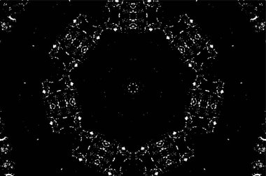 siyah ve beyaz soyut grunge dokuma vektörü çizimi   