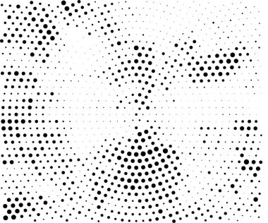 Noktalı soyut siyah beyaz arka plan. vektör illüstrasyonu 