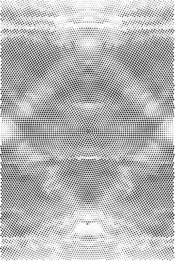 Noktalı siyah beyaz arkaplan, vektör illüstrasyon tasarımı