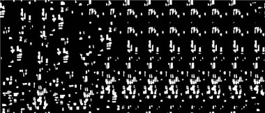 Siyah arkaplanı olan yeşil bir ekran