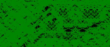 Siyah beyaz desenli yeşil bir arkaplan