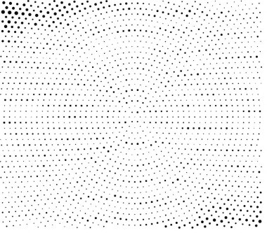Soyut siyah beyaz noktalı arkaplan. vektör çizimi tasarımı