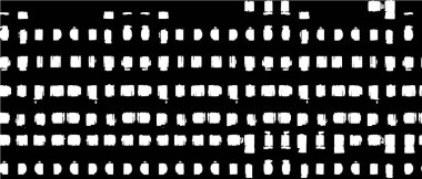 Siyah beyaz dokusunda sıkıntılı bir arka plan. soyut vektör illüstrasyonu.