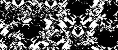 Siyah beyaz dokusunda sıkıntılı bir arka plan. soyut vektör illüstrasyonu.