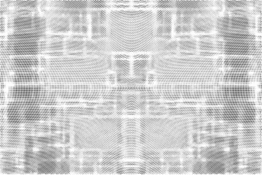 Siyah beyaz dokusunda sıkıntılı bir arka plan. soyut vektör illüstrasyonu.