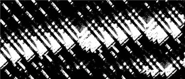 Siyah beyaz dokusunda sıkıntılı bir arka plan. soyut vektör illüstrasyonu.