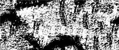 Siyah beyaz dokusunda sıkıntılı bir arka plan. soyut vektör illüstrasyonu.