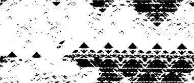 Üçgen ve üçgen desenli yeşil bir arkaplan