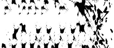 Siyah beyaz desenli yeşil bir arkaplan