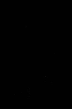 Bir insan karanlıkta uçurtma uçuruyor.