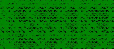 Üçgen desenli yeşil bir arkaplan