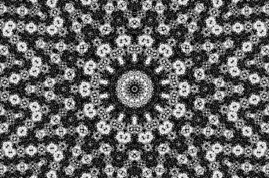 Kaleydoskop desenli koyu grunge arkaplanı