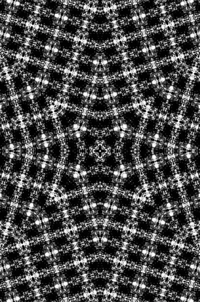Fond Sombre Grunge Avec Motif Kaléidoscope — Image vectorielle