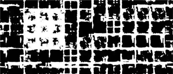 Poster Design Grunge Fond Noir Blanc Avec Texture — Image vectorielle