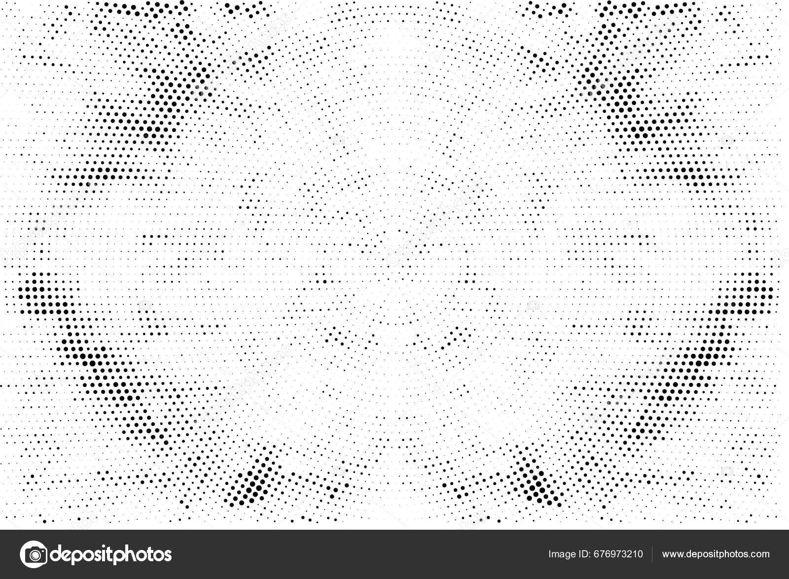 Black White Geometric Pattern Vector Illustration Stock Vector by