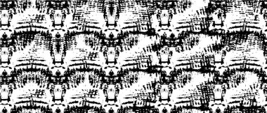 Soyut grunge arkaplanı siyah ve beyaz renkleri içerir. vektör illüstrasyonu