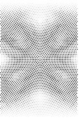 Noktalı siyah beyaz arkaplan, vektör illüstrasyon tasarımı