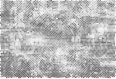 Çemberli soyut siyah beyaz arka plan. vektör çizimi tasarımı