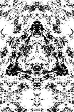 Soyut arkaplan. monokrom dokusu. Beyaz arkaplanda siyah ve beyaz dairesel arkaplan.