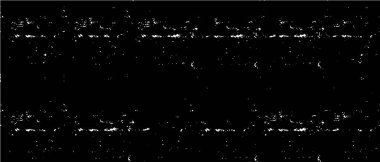 Grunge üst üste biniyor. Soyut siyah-beyaz vektör arkaplanı. Çatlaklarda, noktalarda, noktalarda kirli desenli tek renkli vintage yüzey. 