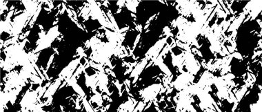 Soyut grunge arkaplanı. Monokrom dokusu. Siyah ve beyaz desenli arkaplan