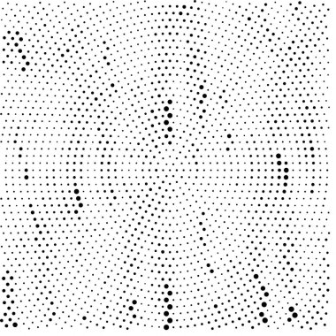 Soyut siyah beyaz noktalı arkaplan. vektör çizimi tasarımı