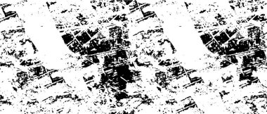 grunge etkisi olan siyah ve beyaz soyut bir arka plan. vektör illüstrasyonu