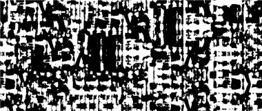 grunge etkisi olan siyah ve beyaz soyut bir arka plan. vektör illüstrasyonu