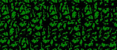 Siyah ve yeşil renklerde soyut yaratıcı arka plan. kapak, iç dekorasyon, vektör illüstrasyon tasarımı için kullanılabilir