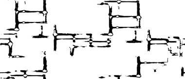 Siyah ve beyaz renklerde soyut yaratıcı arka plan. monokrom dokusu. tasarım kapağı, iç dekorasyon, vektör illüstrasyonu için kullanılabilir