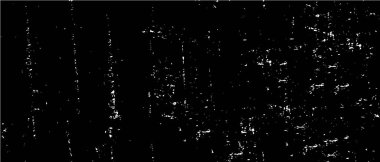 Grunge üst üste biniyor. Soyut siyah-beyaz vektör arkaplanı. Çatlak, leke ve noktalarda kirli desenli tek renkli klasik yüzey. Karanlık korku tarzında eski bir duvar.