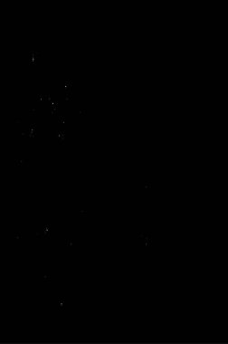 Grunge üst üste biniyor. Soyut siyah-beyaz vektör arkaplanı. Çatlak, leke ve noktalarda kirli desenli tek renkli klasik yüzey. Karanlık korku tarzında eski bir duvar.