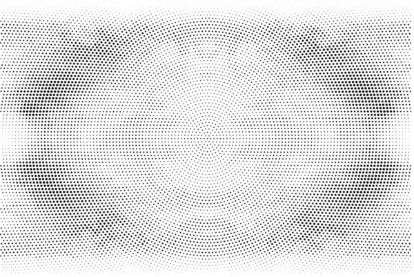 Абстрактный Черно Белый Фон Точками Векторная Иллюстрация Дизайна — стоковый вектор
