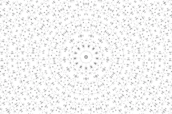 Seamless Pattern Circle Geometric Shapes Vector Illustration — Stock Vector