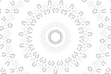 Soyut arkaplan. siyah ve beyaz dairesel arkaplan