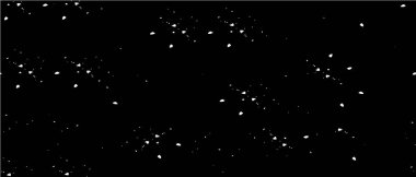 Grunge üst üste biniyor. Soyut siyah-beyaz vektör arkaplanı. Çatlak, leke ve noktalarda kirli desenli tek renkli klasik yüzey. Karanlık korku tarzında eski bir duvar.