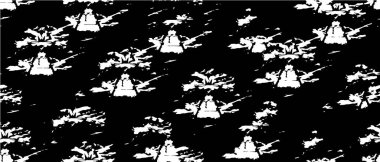 Siyah ve yeşil renklerde soyut yaratıcı arka plan. Moda tasarımı için doku, kumaş, tasarım, web sitesi, baskı. Soyut doku. vektör grafikleri