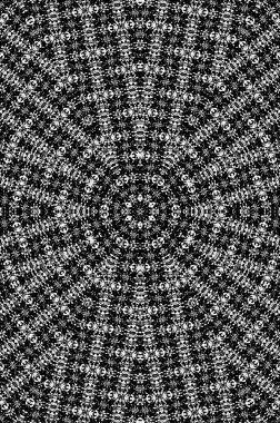 Soyut arkaplan. siyah ve beyaz dairesel arkaplan