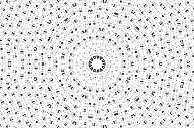 Soyut arkaplan. siyah ve beyaz dairesel arkaplan