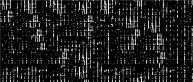 Grunge üst üste biniyor. Soyut siyah-beyaz vektör arkaplanı. Çatlak, leke ve noktalarda kirli desenli tek renkli klasik yüzey. Karanlık korku tarzında eski bir duvar.