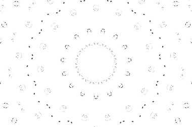 Soyut arkaplan. siyah ve beyaz dairesel arkaplan