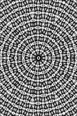 Soyut arkaplan. siyah ve beyaz dairesel arkaplan