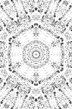 Soyut arkaplan. siyah ve beyaz dairesel arkaplan