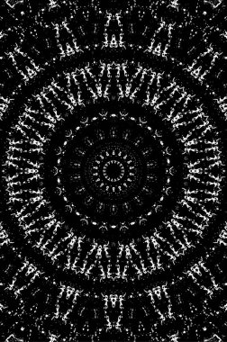 Soyut arkaplan. siyah ve beyaz dairesel arkaplan