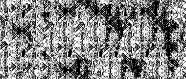 grunge etkisi olan siyah ve beyaz soyut arkaplan