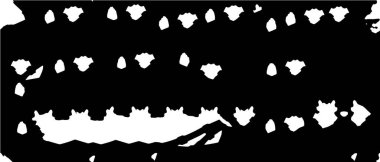 Soyut siyah ve beyaz grunge monokrom arkaplanı